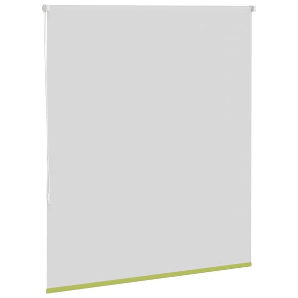 vidaXL Rullegardin lystette 130x130 cm stoff bredde 126,6 cm polyester