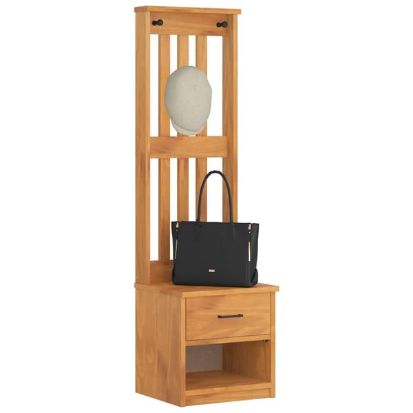vidaXL Halltre SANDNES 45x40x159,5 cm heltre furu
