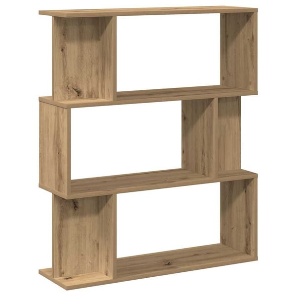 vidaXL bogskab 80x24x96 cm konstrueret træ kunsteg