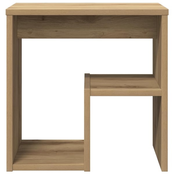 vidaXL Nattbord artisan eik 40x30x40 cm konstruert tre