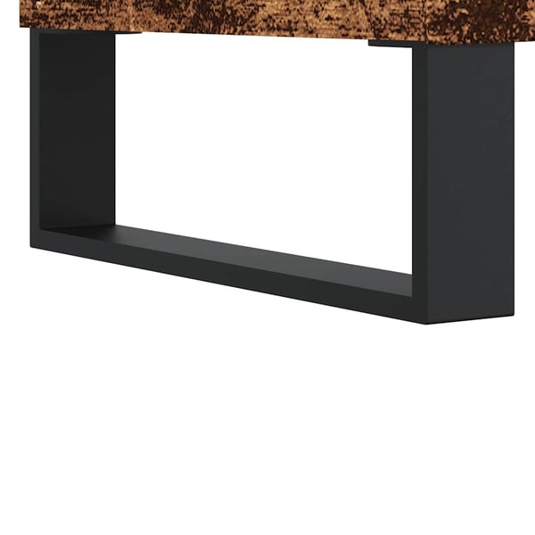 vidaXL sofabord 90x50x36,5 cm konstrueret træ gammeldags træ