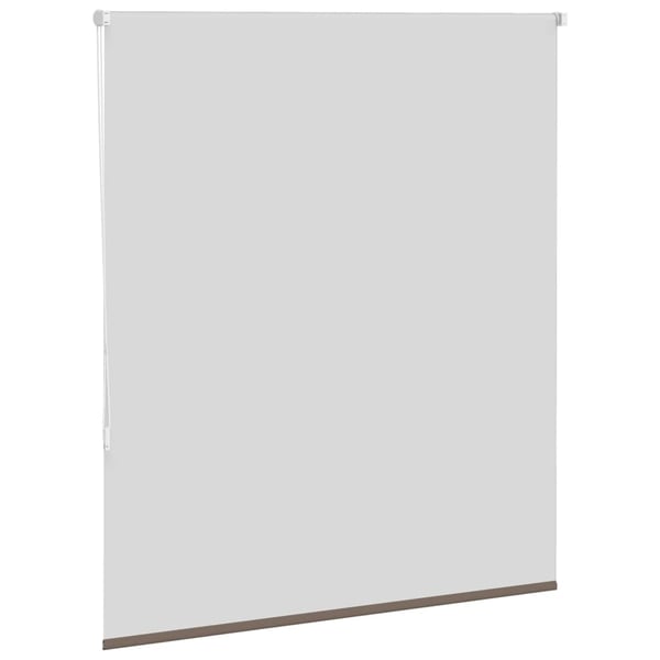 vidaXL Rullegardin lystette 130x130 cm stoff bredde 126,6 cm polyester