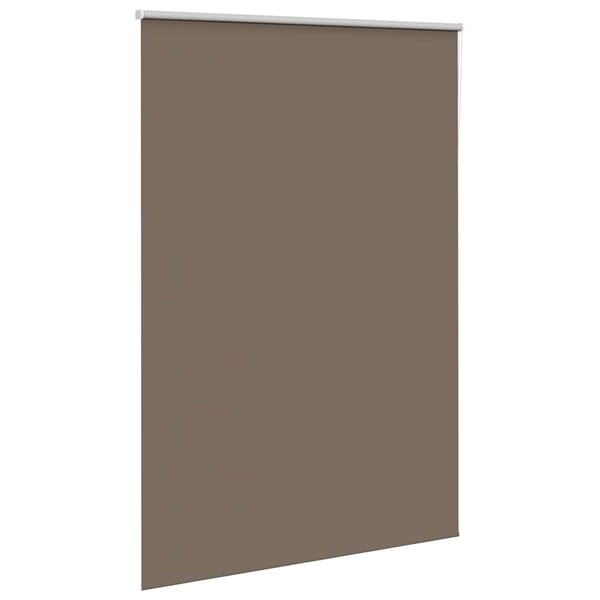 vidaXL Mörkläggningsgardin kaffe 165x230 cm tyg bredd 161,6 cm