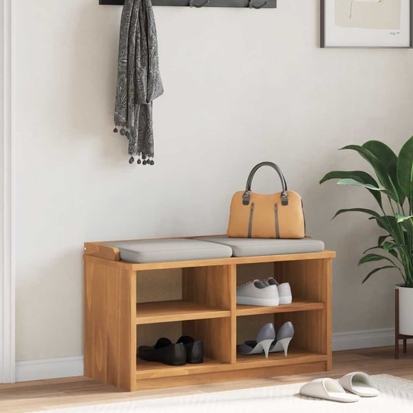 vidaXL Gangbenk SANDNES 87x40x50 cm heltre furu