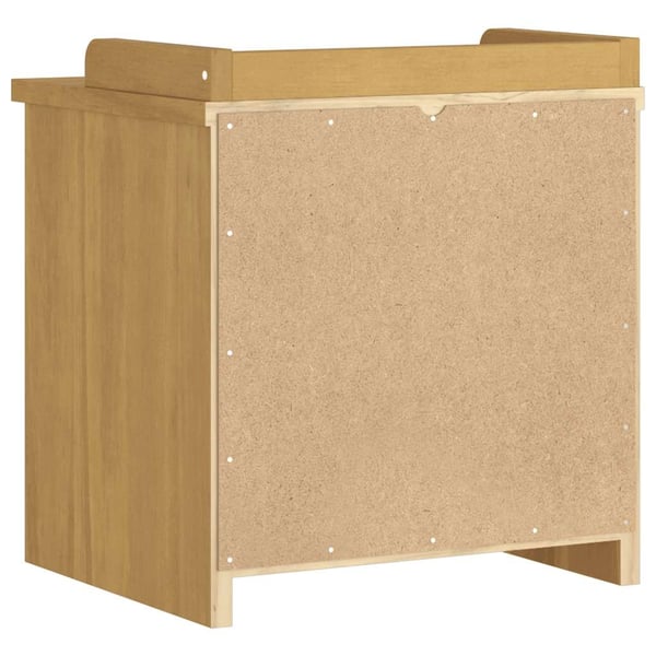 vidaXL Gangbenk SANDNES 45x40x50 cm heltre furu