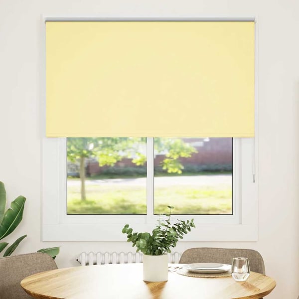 vidaXL Rullegardin lystette 135x175 cm stoff bredde 131,6 cm polyester