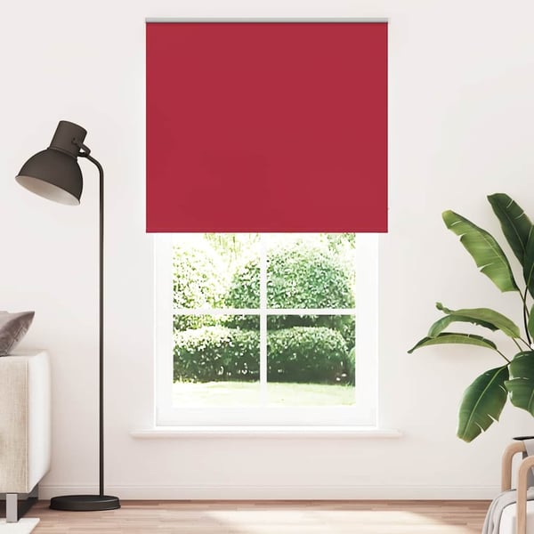 vidaXL Rullegardin lystette 130x210 cm stoff bredde 126,6 cm polyester