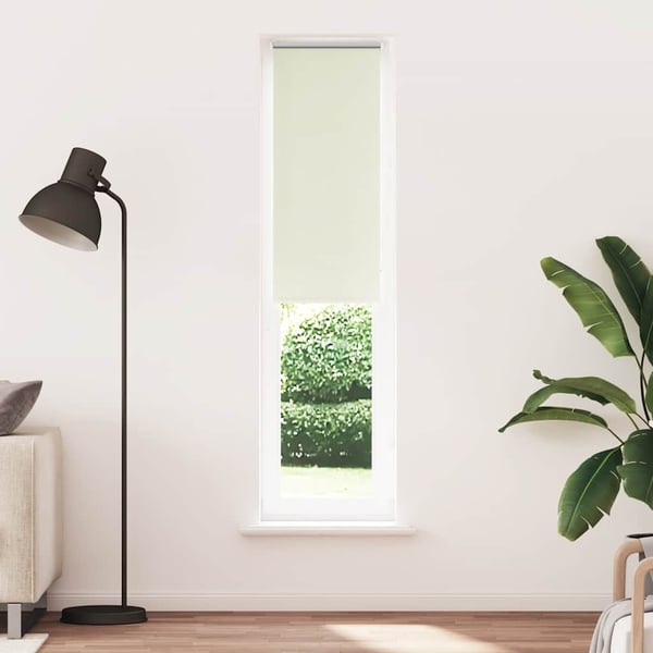 vidaXL Rullegardin lystette 50x230 cm stoff bredde 45,7 cm polyester