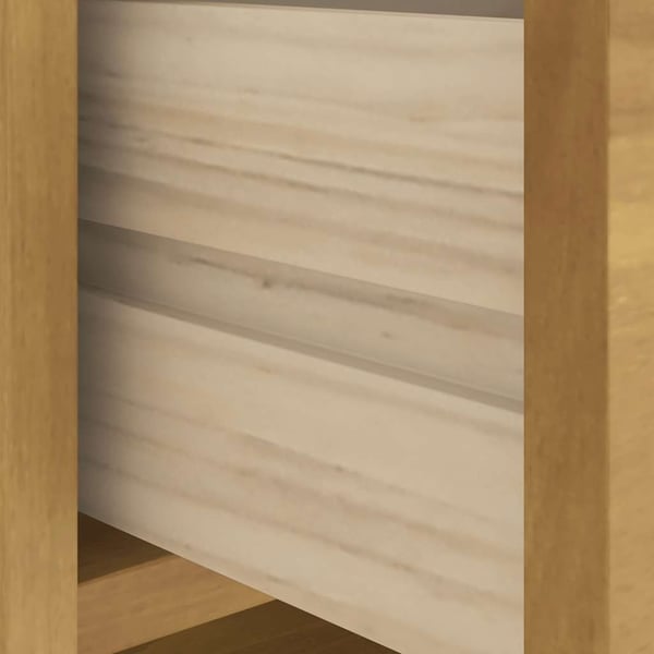 vidaXL Gangbenk SANDNES 87x40x50 cm heltre furu