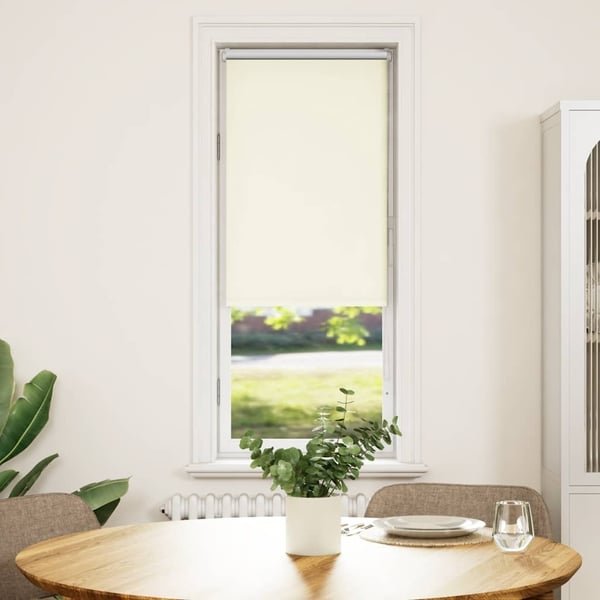 vidaXL Rullegardin lystette 50x175 cm stoff bredde 45,7 cm polyester