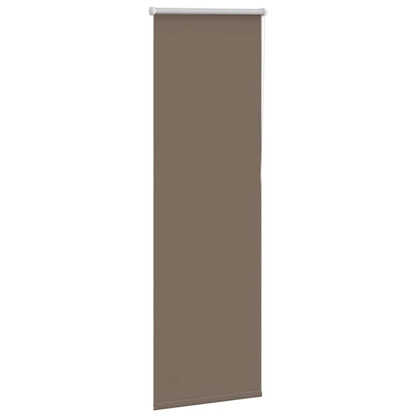 vidaXL Rullegardin lystette 45x130 cm stoff bredde 40,7 cm polyester