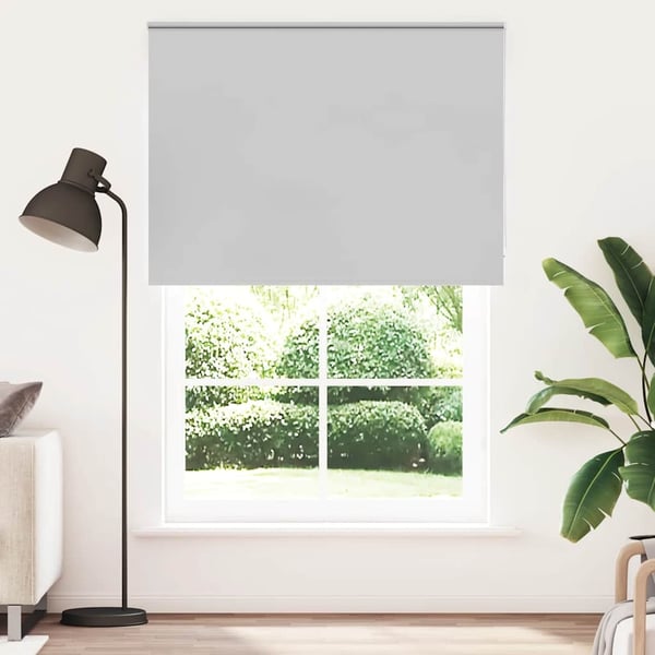vidaXL Rullegardin lystette 145x230 cm stoff bredde 141,6 cm polyester