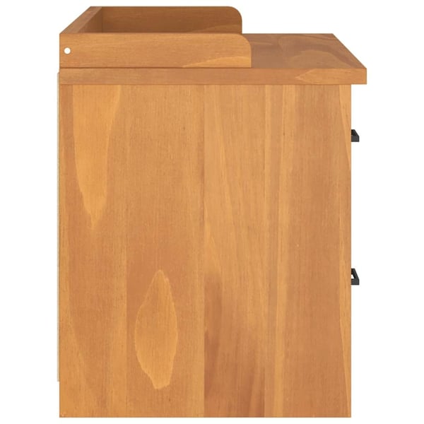 vidaXL Gangbenk SANDNES 87x40x50 cm heltre furu