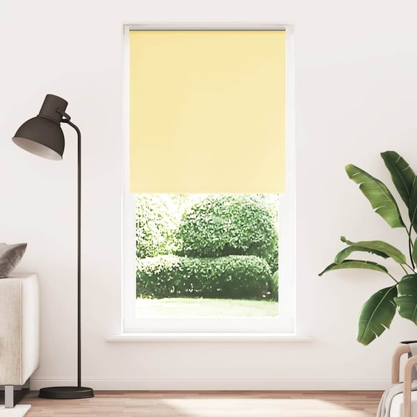 vidaXL rullegardin mørklægning 95x210 cm stofbredde 90,7 cm polyester