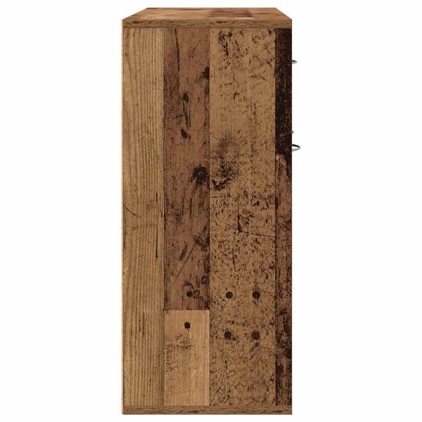vidaXL Skjenk gammelt tre 88x30x70 cm konstruert tre