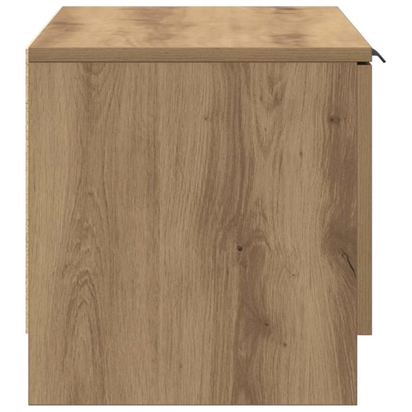 vidaXL TV-benker 2 stk artisan eik 80x35x36,5 cm konstruert tre