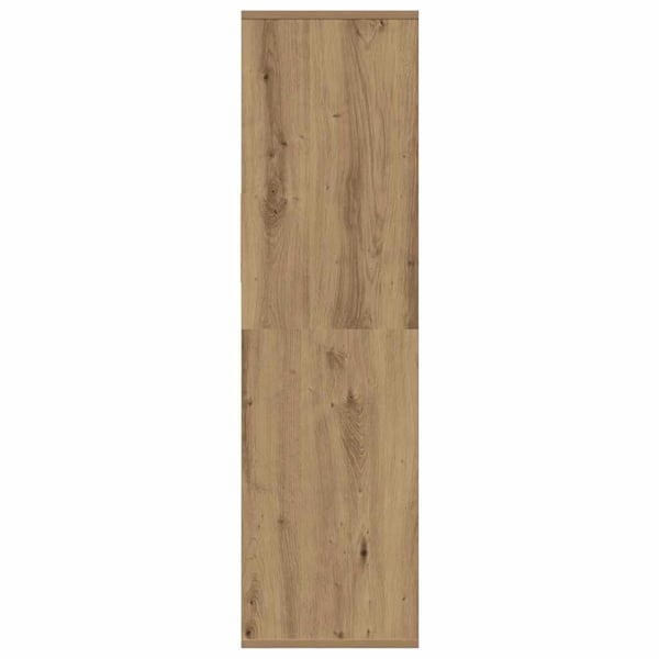 vidaXL Bokhylle artisan eik 34x31x112 cm konstruert tre
