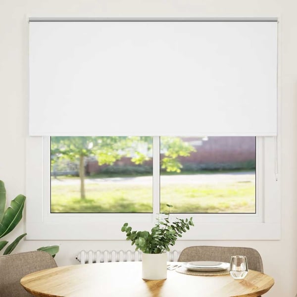 vidaXL Rullegardin lystette 160x150 cm stoff bredde 156,6 cm polyester