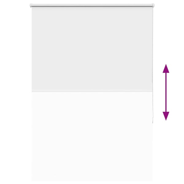 vidaXL Rullegardin lystette 105x175 cm stoff bredde 100,7 cm polyester