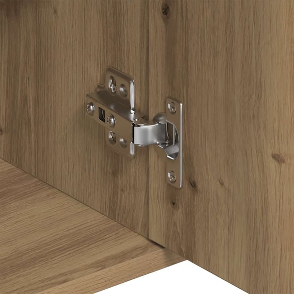 vidaXL Skjenk artisan eik 88x30x70 cm konstruert tre