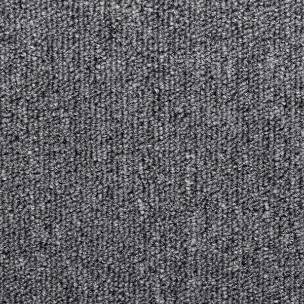 vidaXL Trappematter 30 stk 65x21x4 cm mørkegrå rektangulær kant