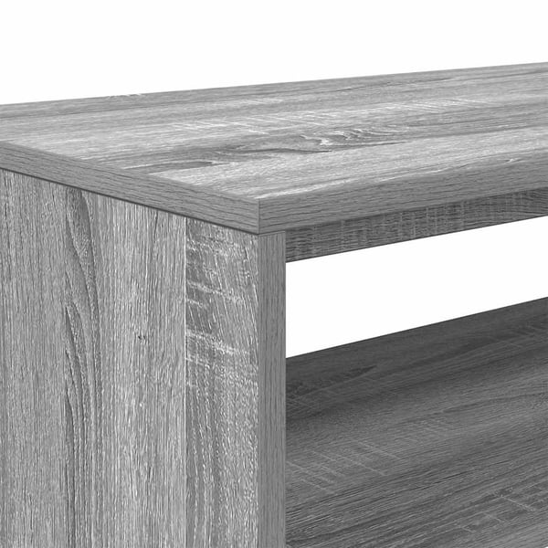vidaXL TV-benk grå sonoma 80x40x40 cm konstruert tre