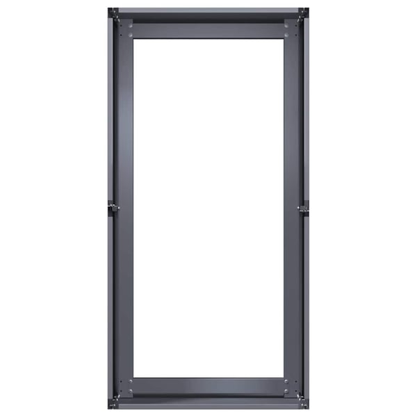 vidaXL Plantekasse antrasitt 40x80x40 cm kaldvalset stål