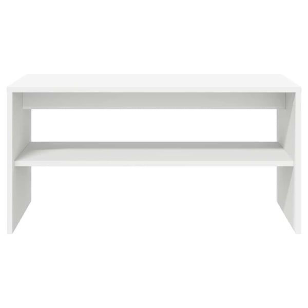 vidaXL TV-benk hvit 80x40x40 cm sponplate