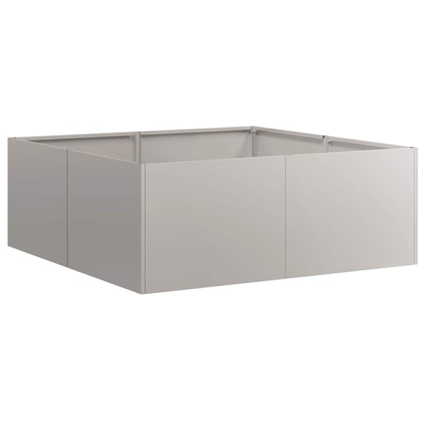 vidaXL Plantekasse rust 80x80x30 cm forvitringsstål