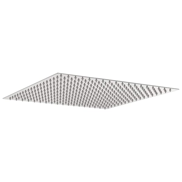 vidaXL Regndusjhode rustfritt stål 304 40x40 cm firkantet
