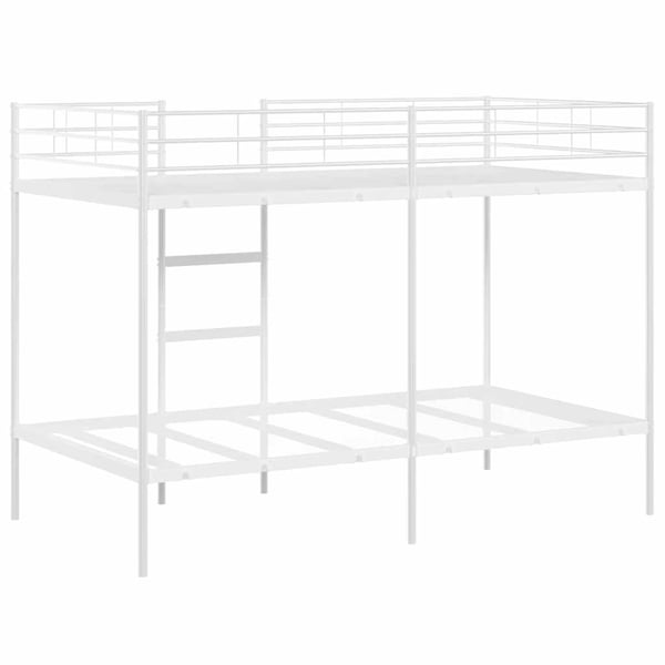 vidaXL køjeseng uden madras 100x200 cm stål sort