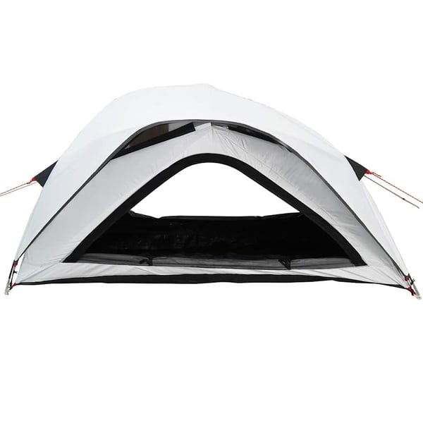 vidaXL Campingtelt for 1 personer hvit blendingsstoff vanntett