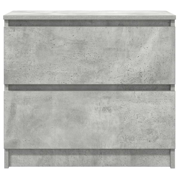 vidaXL TV-benk betonggrå 60x35x54 cm konstruert tre