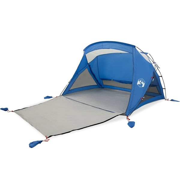 vidaXL Beach Teltta 2 hengelle Azure Blue vedenpitävä