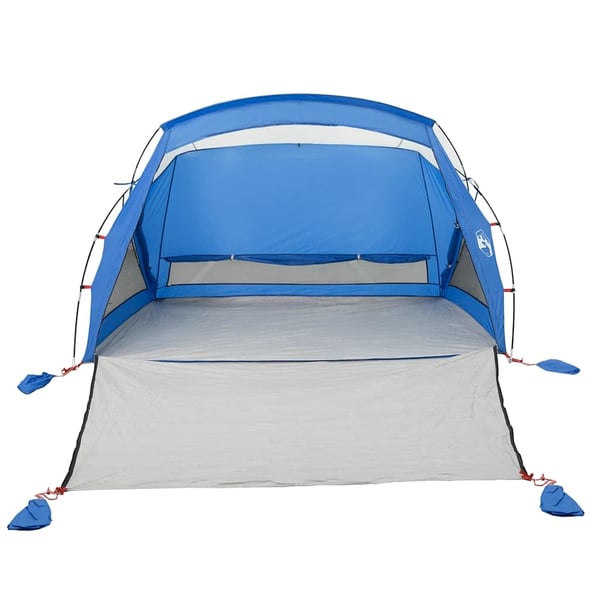 vidaXL Beach Teltta 2 hengelle Azure Blue vedenpitävä