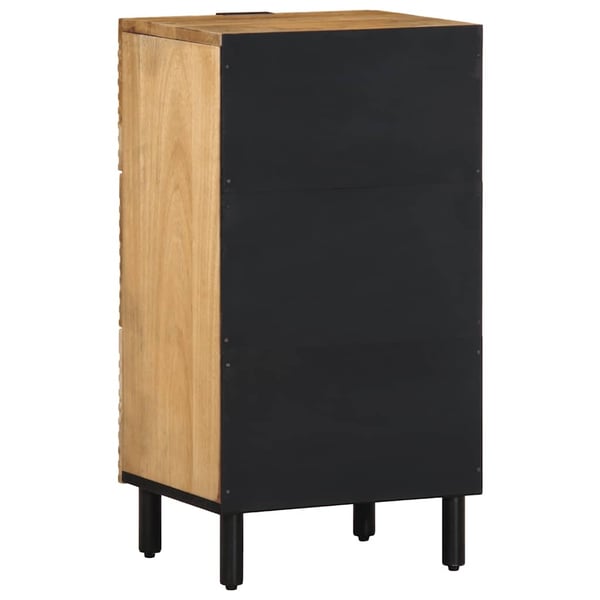 vidaXL Skjenk brun 40x33x75 cm heltre mango