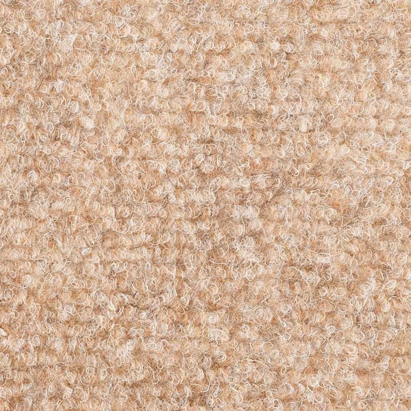 vidaXL Trappematter selvklebende 20 stk 65x21x4 cm lysebrun halvrund store