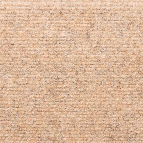 vidaXL Trappematter selvklebende 30 stk 65x21x4 cm lysebrun rektangulær kant