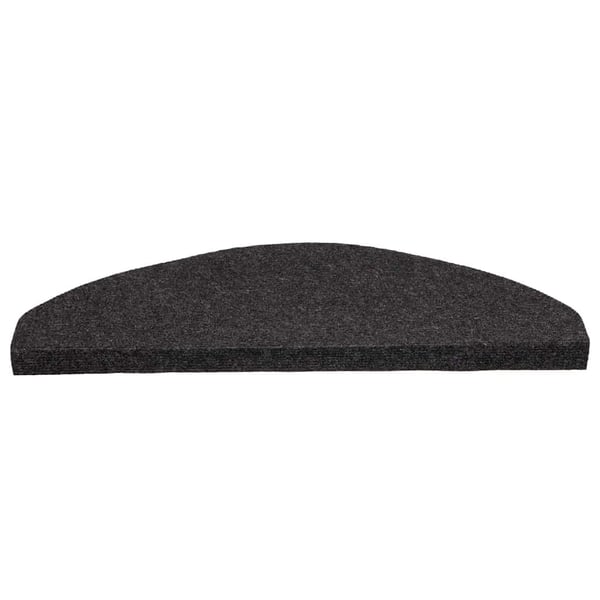 vidaXL selvklæbende trappemåtter 30 stk. 65x22,5x3,5 cm sort