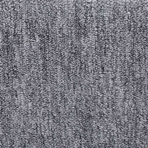 vidaXL trappemåtter 30 stk. 65x21x4 cm lysegrå rektangulær kant