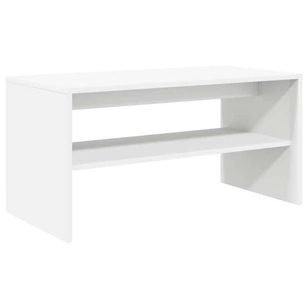 vidaXL TV-benk hvit 60x40x40 cm konstruert tre