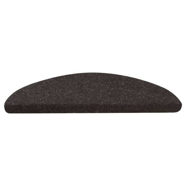 vidaXL Selvklebende trappematter 20 stk svart 56x17x3 cm