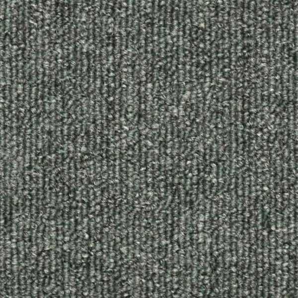 vidaXL Trappematter 30 stk 56x17x3 cm mørkegrønne halvrund