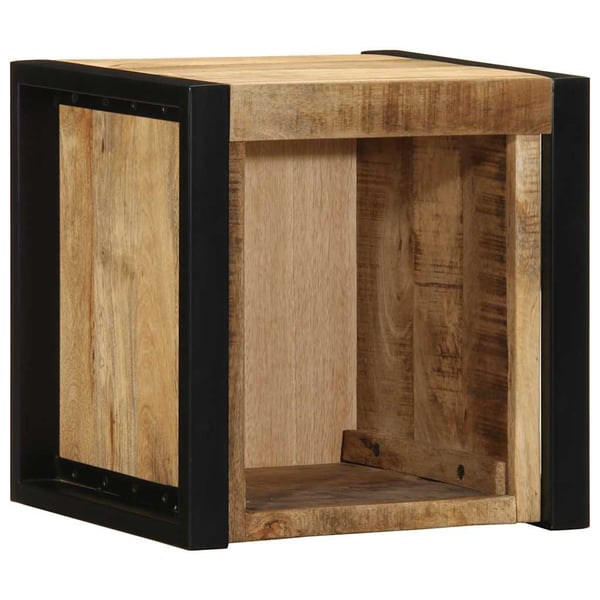 vidaXL Nattbord 40x35x40 cm grovt heltre mangotre