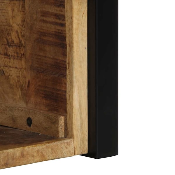 vidaXL Nattbord 40x35x40 cm grovt heltre mangotre