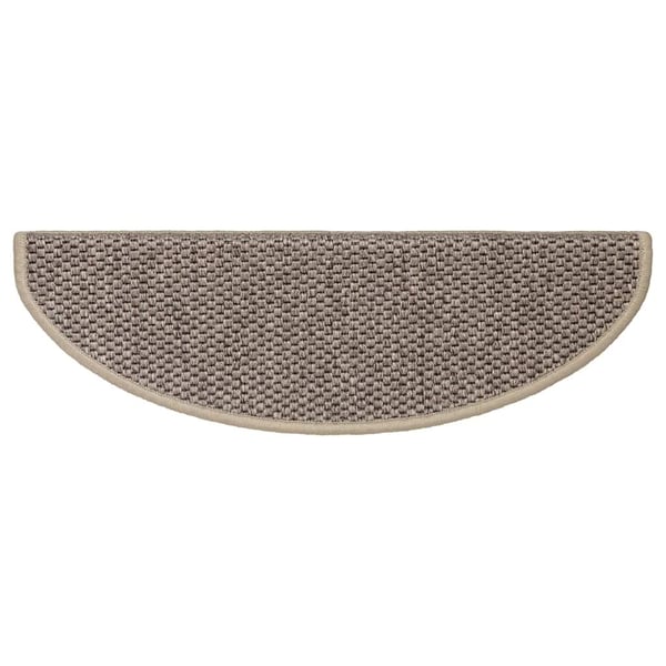 vidaXL Selvklebende trappematter sisal 30 stk 65x21x4 cm mørk beige