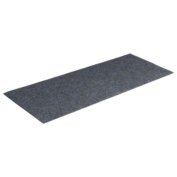 vidaXL Trappematter selvklebende 30 stk 60x25 cm lysegrå rektangulære