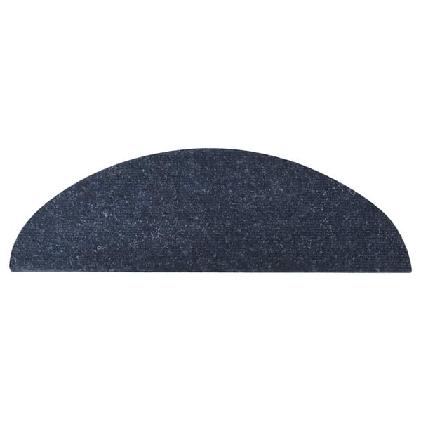 vidaXL Selvklebende trappematter 30 stk blå 56x17x3 cm