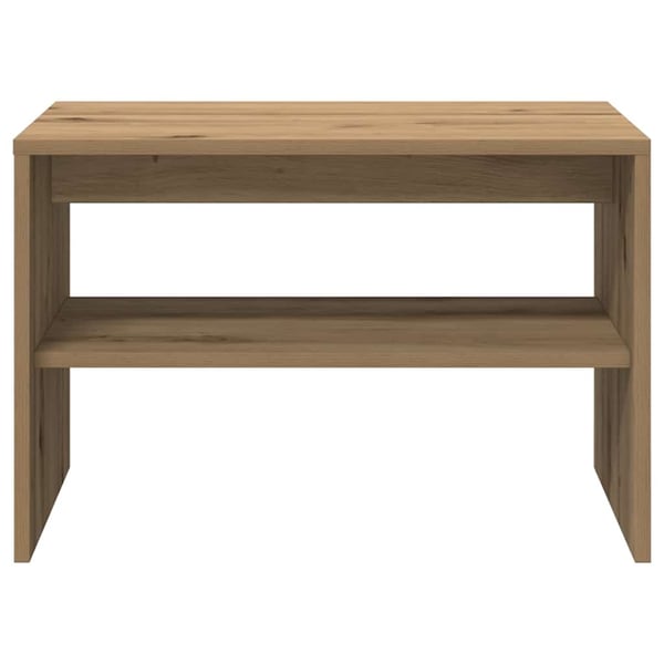 vidaXL TV-benk artisan eik 60x40x40 cm konstruert tre