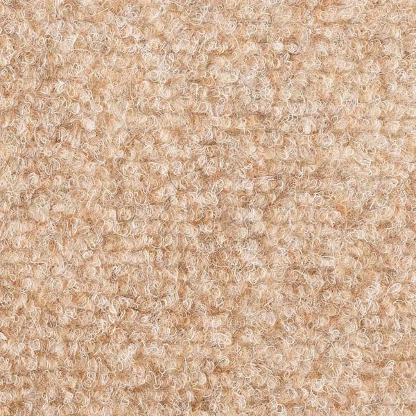 vidaXL Trappematter selvklebende 30 stk 65x21x4 cm lysebrun halvrund store